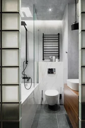 Installation in the bathroom interior