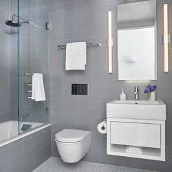 Installation in the bathroom interior