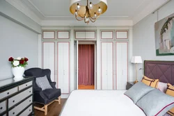 Bedroom with two doors photo