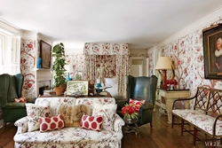 Ornament in the living room interior