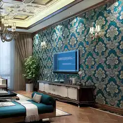 Орнамент в интерьере гостиной