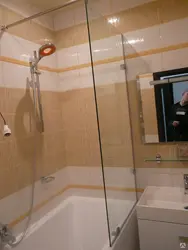 Hamam Üçün Şüşə Pərdələrin Fotoşəkili