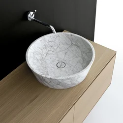 Sink round bath photo