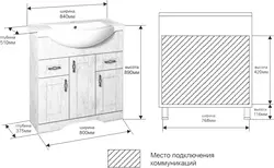 Ракавіны Ў Ванную Памеры Фота