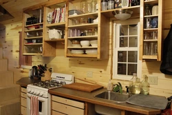 Тарҳрезии ошхона аз чӯби DIY