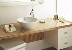 Vanna otağı üçün lavabo dizaynı fotoşəkili