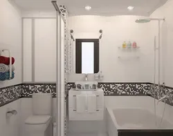 Дәретхана Бөлімі Бар Ванна Бөлмесінің Фото Дизайны