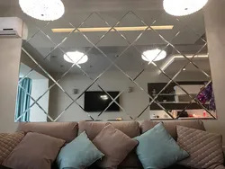 Дизайн Кухни С Зеркальным Панно
