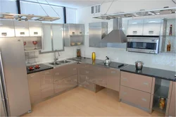 Kitchen design metal