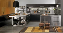 Kitchen design metal