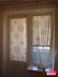 Жалюзи на окно в кухне фото и тюль как