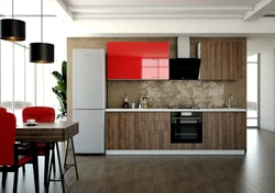 Kitchen in modern style inexpensive photo