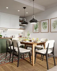 Kitchen dining wall design