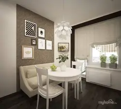 Kitchen dining wall design