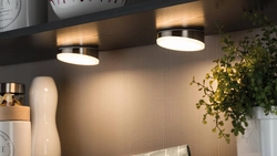 Photo of sconces in the kitchen
