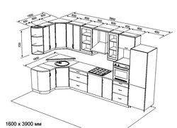 Kitchen Interior Design Drawings