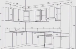 Kitchen interior design drawings