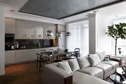 Интерьер Гостиной 50 Кв М