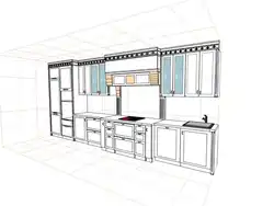 Kitchen design photo