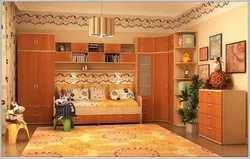 Hallways bedrooms children's interior