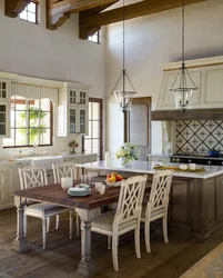 Mediterranean Style Kitchen Interior