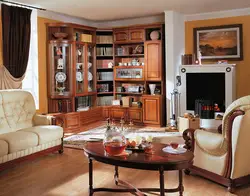 Different furniture in the living room photo