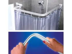 Curtain Rods Photo Bath