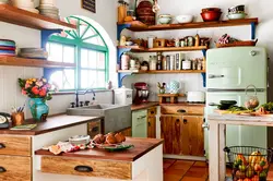 Сабки boho дар дохили ошхона акс