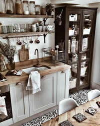 Mətbəx Daxili Fotoşəkildə Boho Tərzi