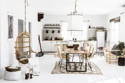 Boho Style In The Kitchen Interior Photo