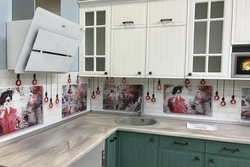 Кухня мэбля фартухі фота