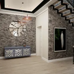 Hallway With Staircase Loft Design