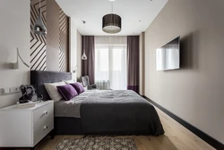 Bedroom design Khrushchev 15 sq.m.