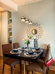 Mirror In The Kitchen Above The Dining Table Photo