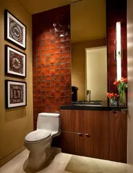 Bathroom wall decoration photo