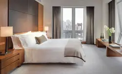 Hotel bedroom interior