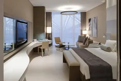 Hotel bedroom interior