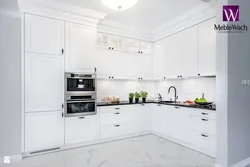 Дизайн Белой Кухни С Черными Ручками