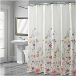 Fabric Bath Curtain Photo