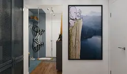 Modern paintings for the hallway interior