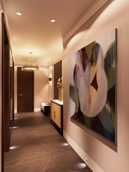 Modern paintings for the hallway interior