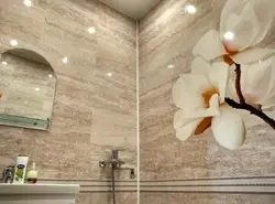 PVC Panels For Bathroom Interior Decoration Photo