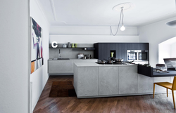 Mətbəx Dizaynı Yüngül Beton
