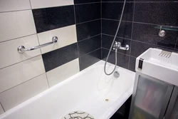White bathroom in Khrushchev design photo