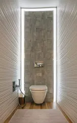 Bathroom finishing with panels design