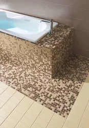 Hamam döşəməsi üçün mozaika fotoşəkili