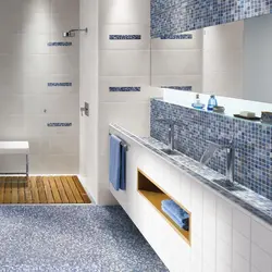Hamam döşəməsi üçün mozaika fotoşəkili