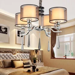 What chandeliers are suitable for a bedroom photo