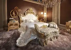 Baroque bedroom interior