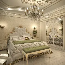 Baroque bedroom interior
